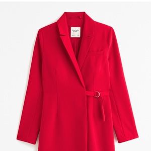 Abercrombie Side Belt Blazer Mini Dress